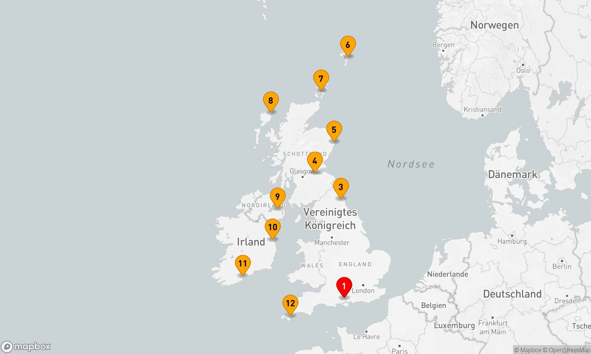 Route 12 Nächte - CELTIC DREAMS