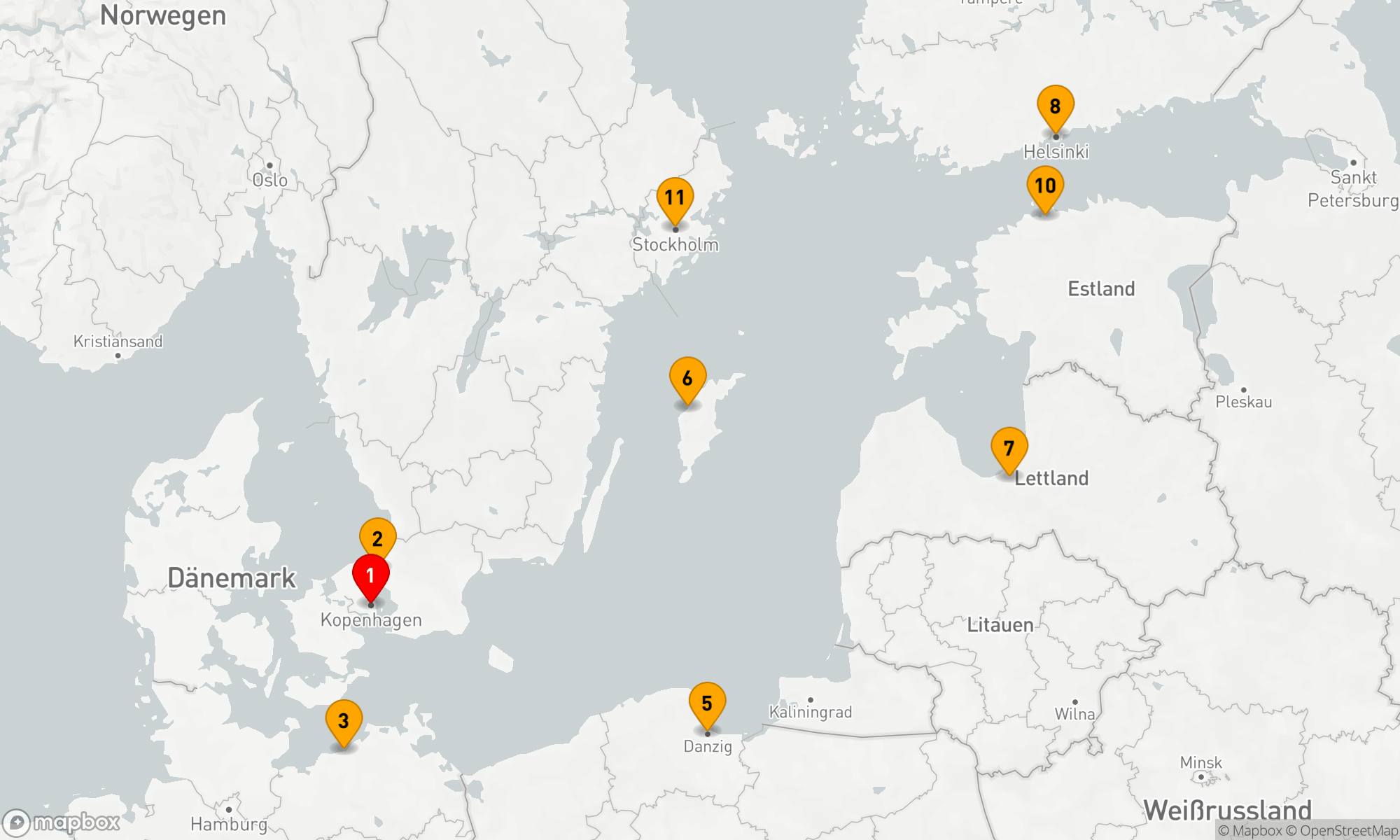 Route 10 Nächte - TIMELESS TREASURES