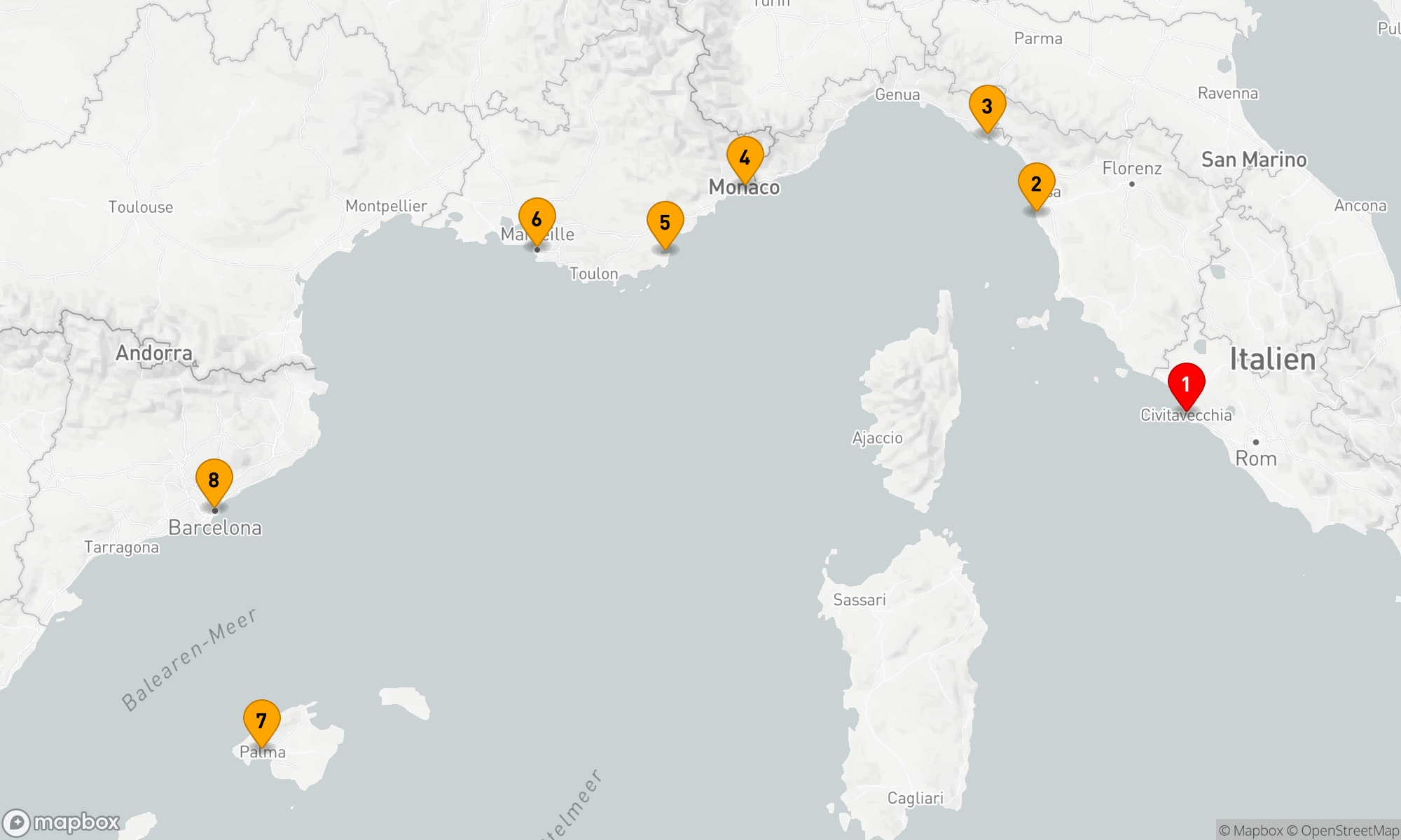 Route 7 Nächte - COASTAL KALEIDOSCOPE