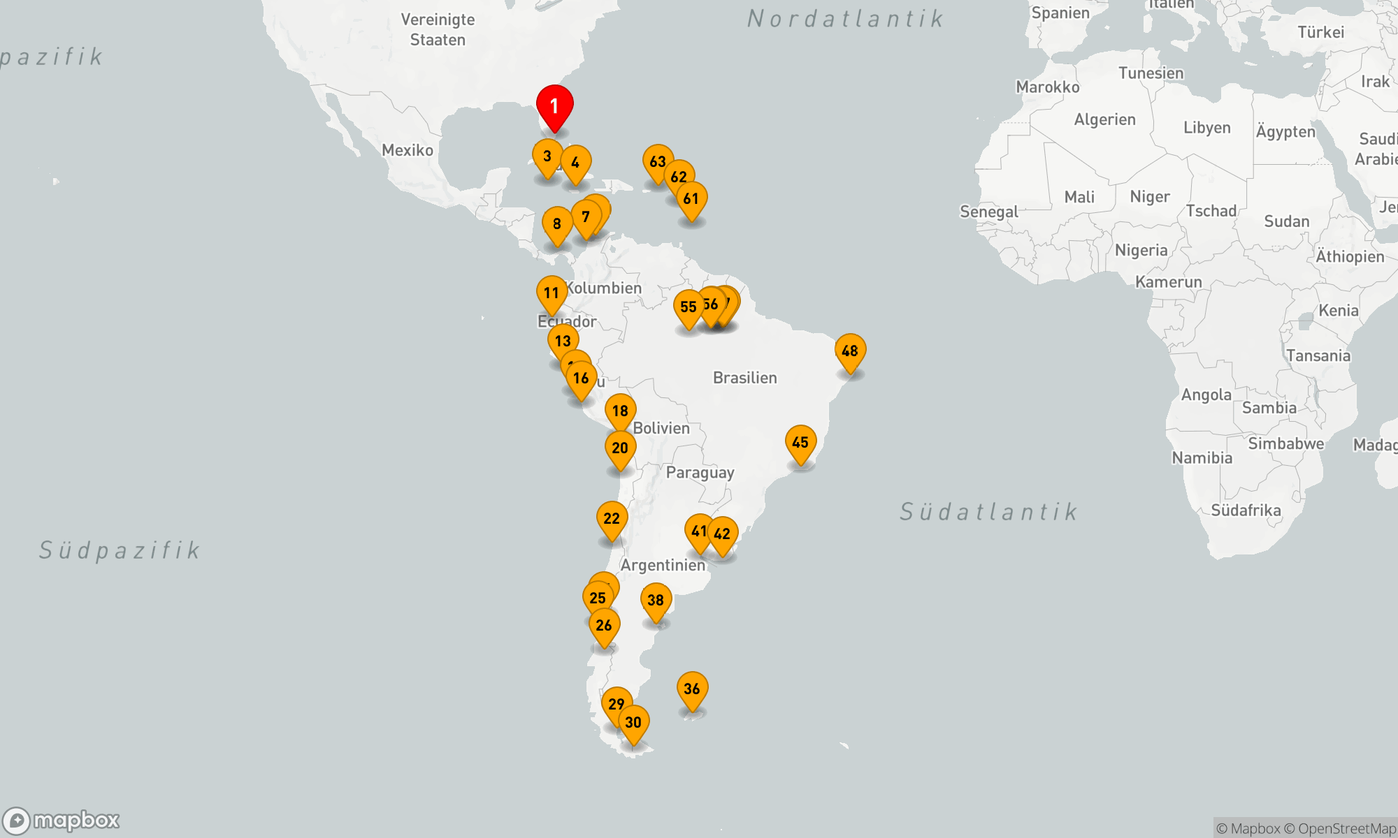 Route 65 Nächte - SOUTH AMERICAN ADVENTURE