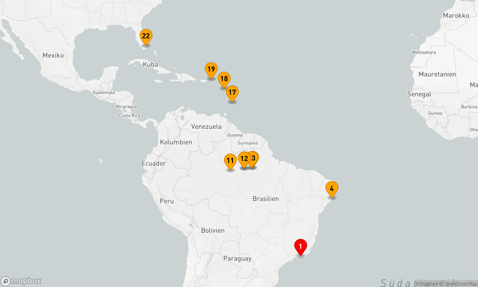 Route 21 Nächte - AMAZONIAN EXPLORATION