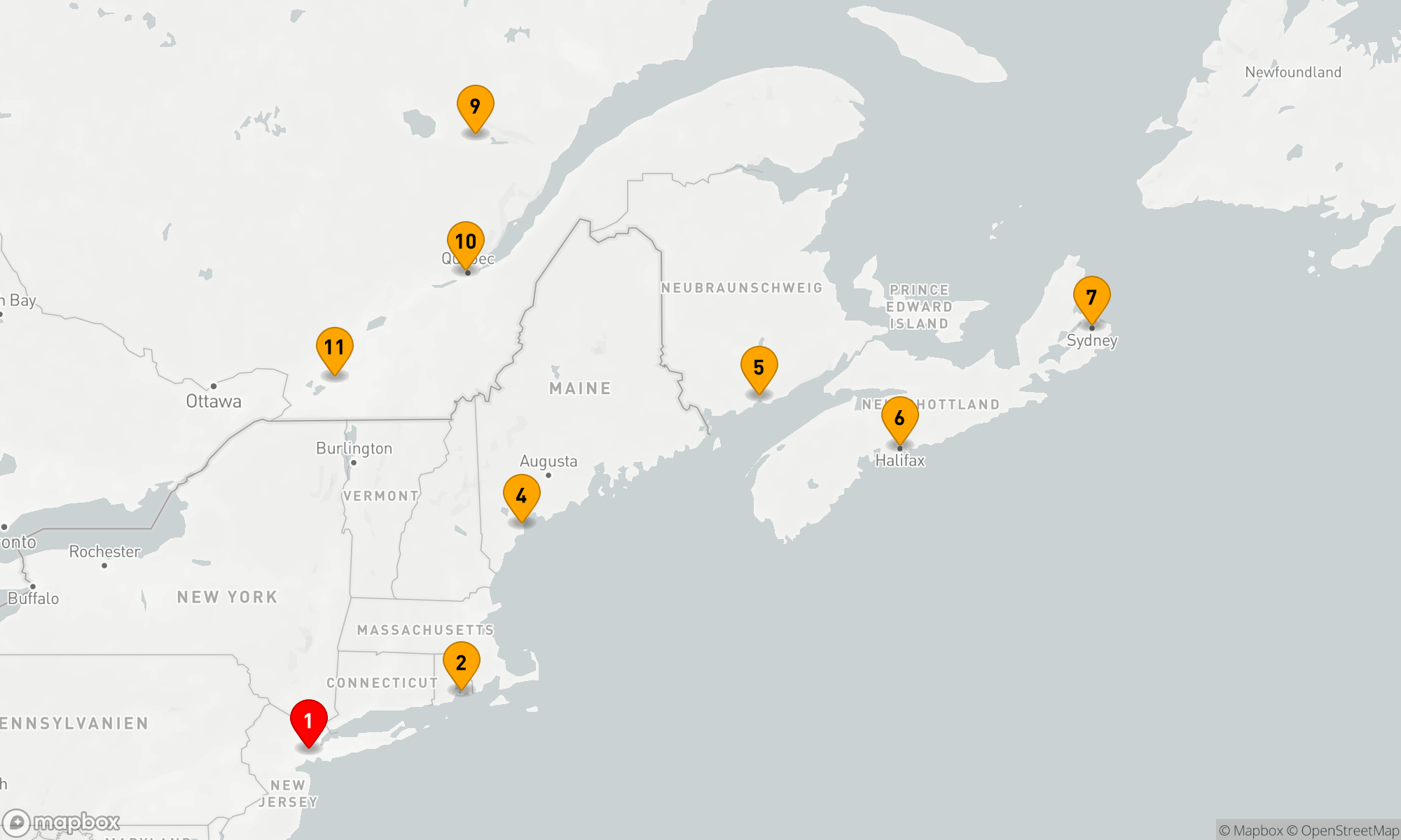 Route 11 Nächte - ATLANTIC ADVENTURE