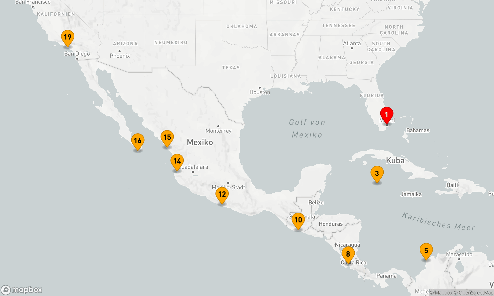 Route 18 Nächte - TRANSAMERICAN TREASURES