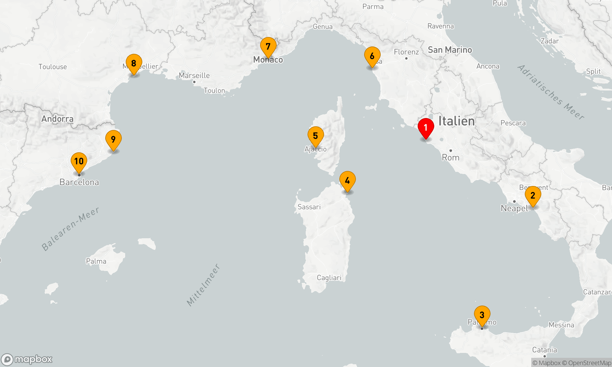 Route 9 Nächte - FAIRYTALES AFLOAT