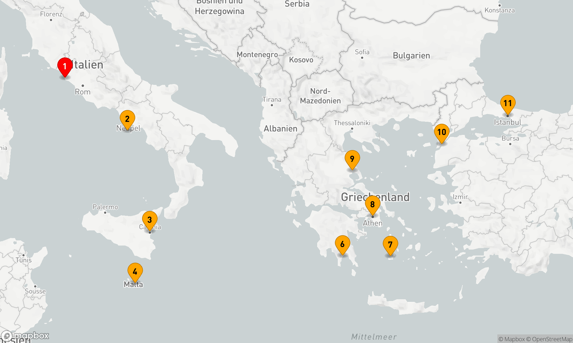 Route 10 Nächte - EASTBOUND ADVENTURE