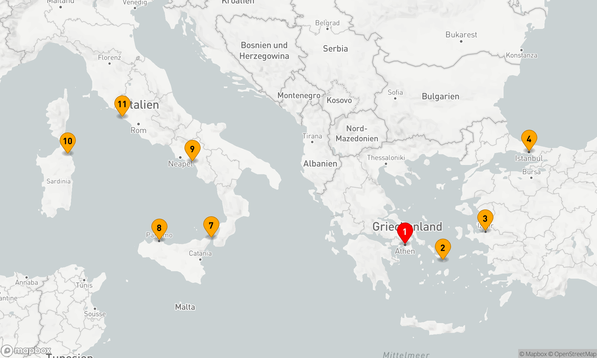 Route 10 Nächte - THE BIRTH OF CIVILIZATION