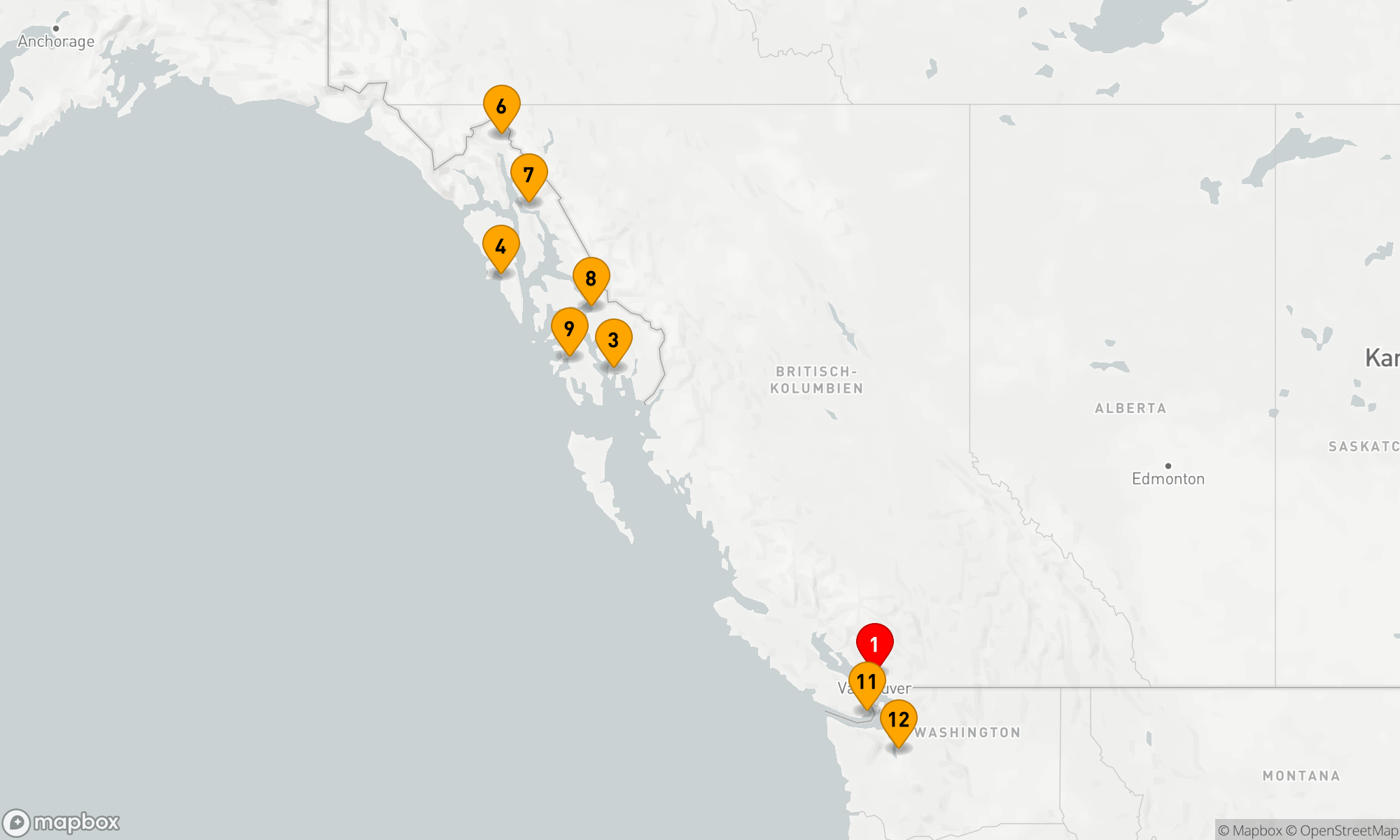 Route 11 Nächte - WORLDS OF WONDER