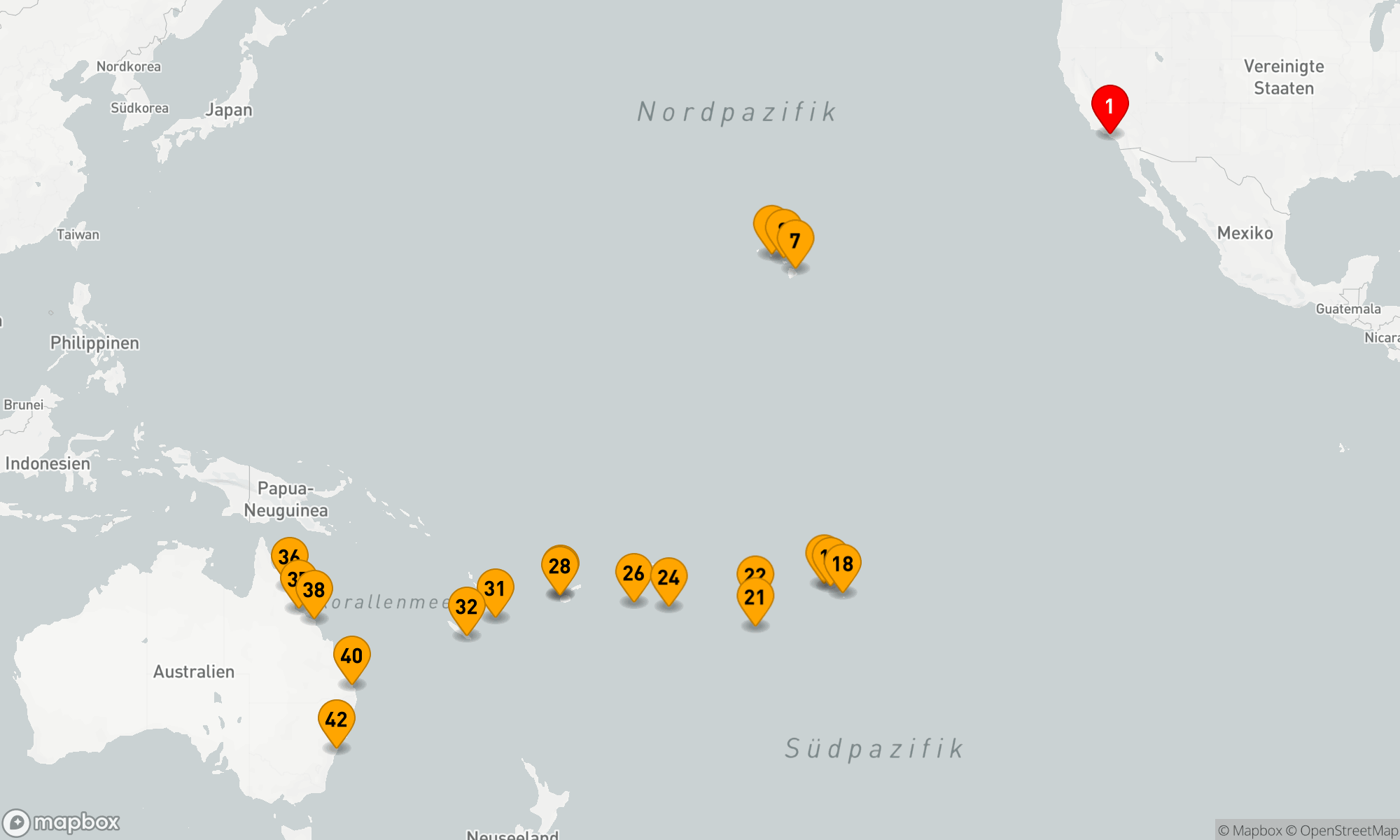 Route 41 Nächte - AMERICA TO OZ