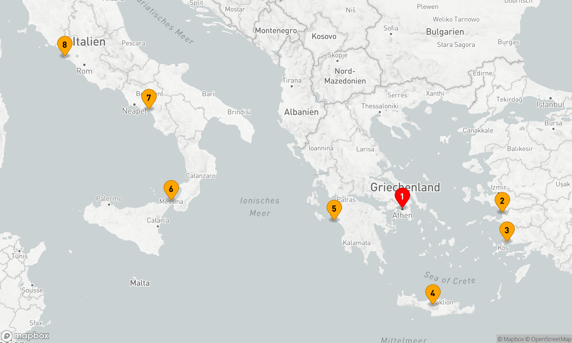 Route 7 Nächte - IONIAN EXPLORATION
