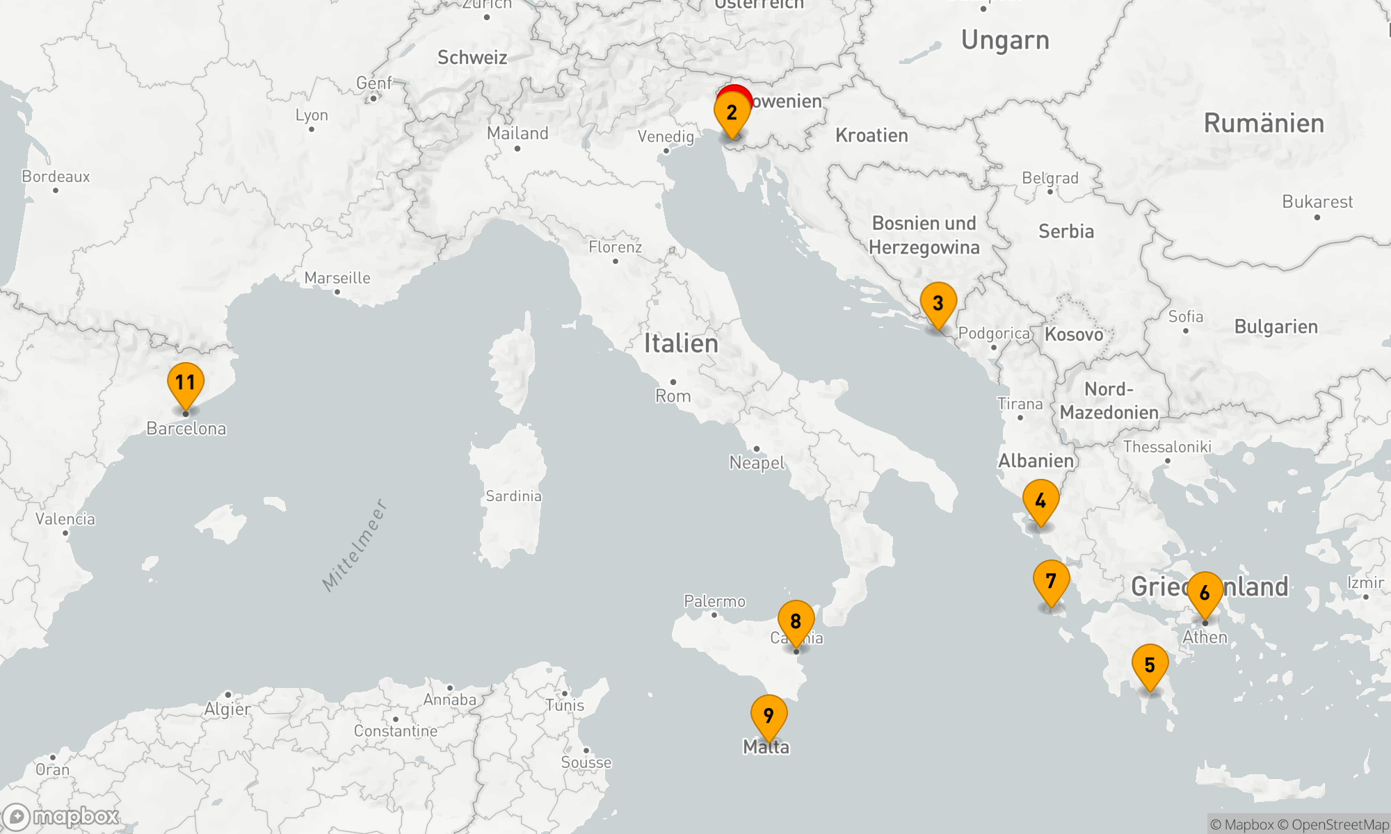 Route 10 Nächte - TIMELESS TABLEAUX