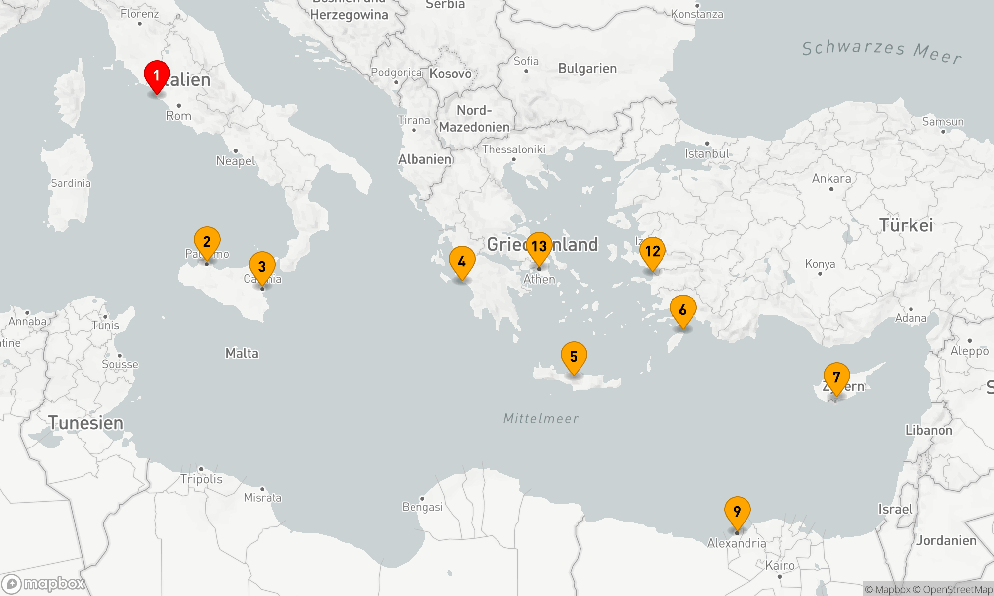 Route 12 Nächte - HISTORIC HARBORS