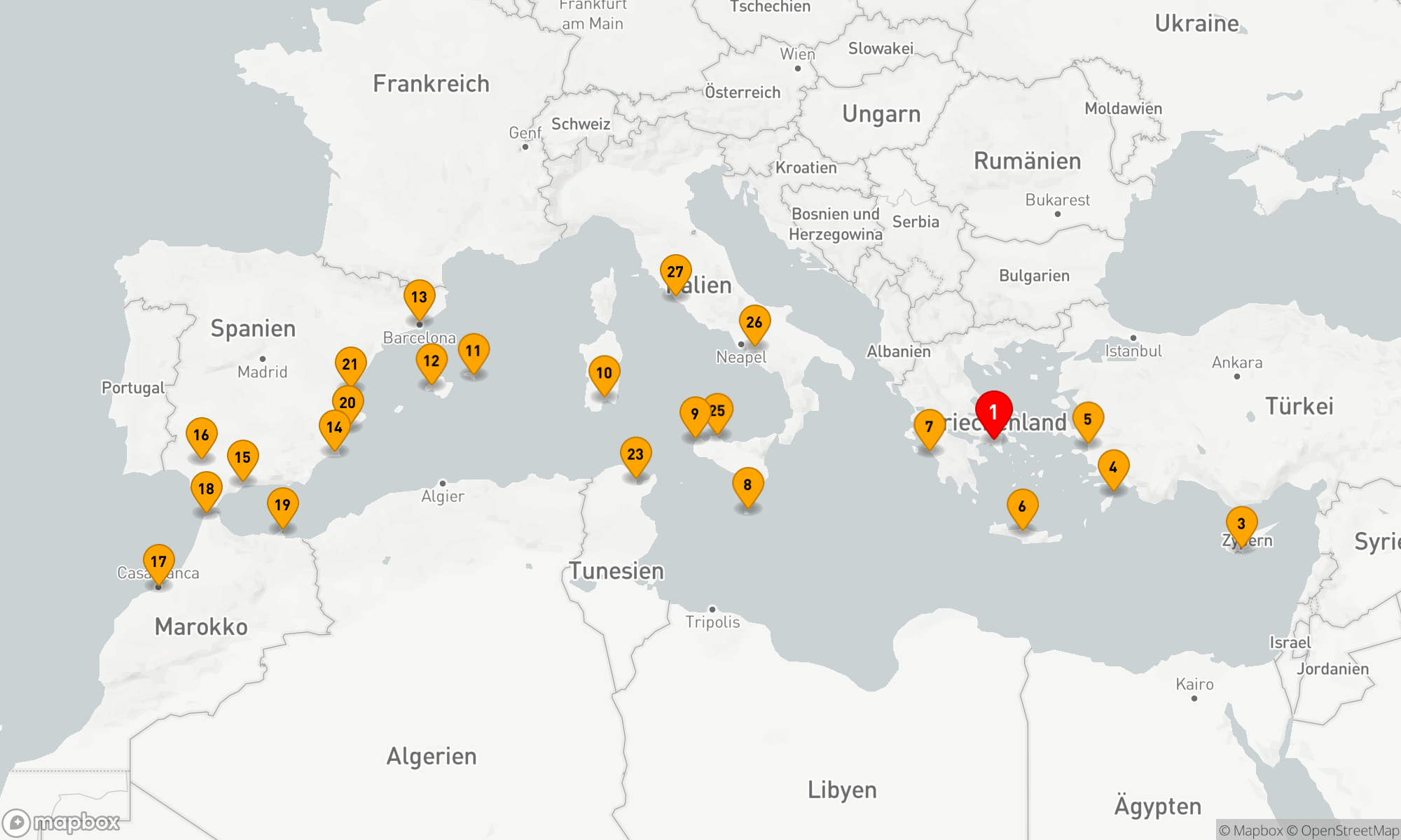 Route 26 Nächte - HEAVENLY HOLIDAYS
