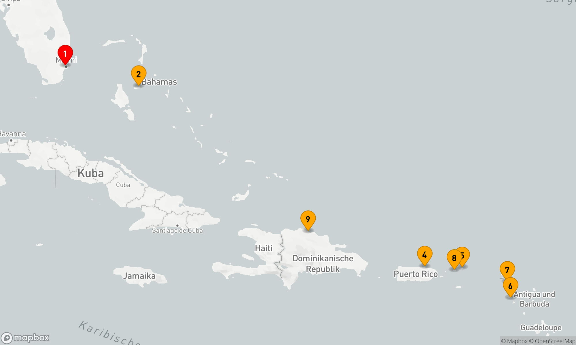 Route 10 Nächte - FANTASY ISLANDS