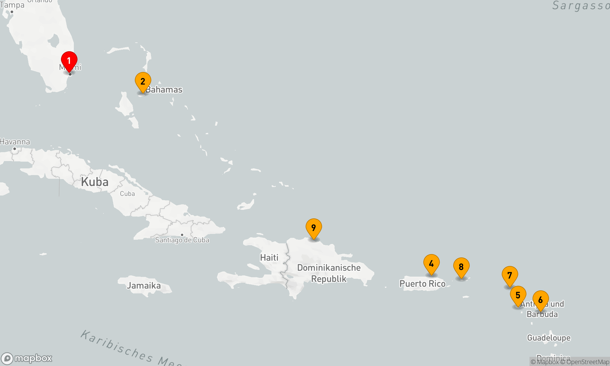 Route 10 Nächte - PARADISE AT SEA