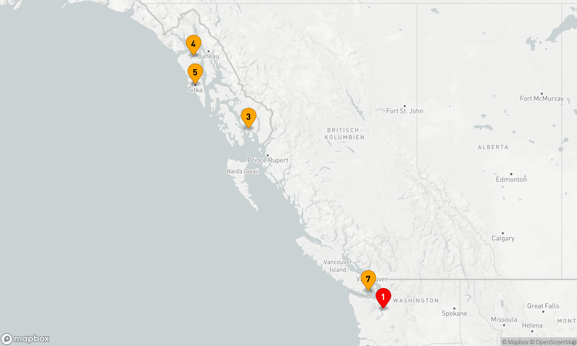 Route 7 Nächte - VISIONS OF ALASKA