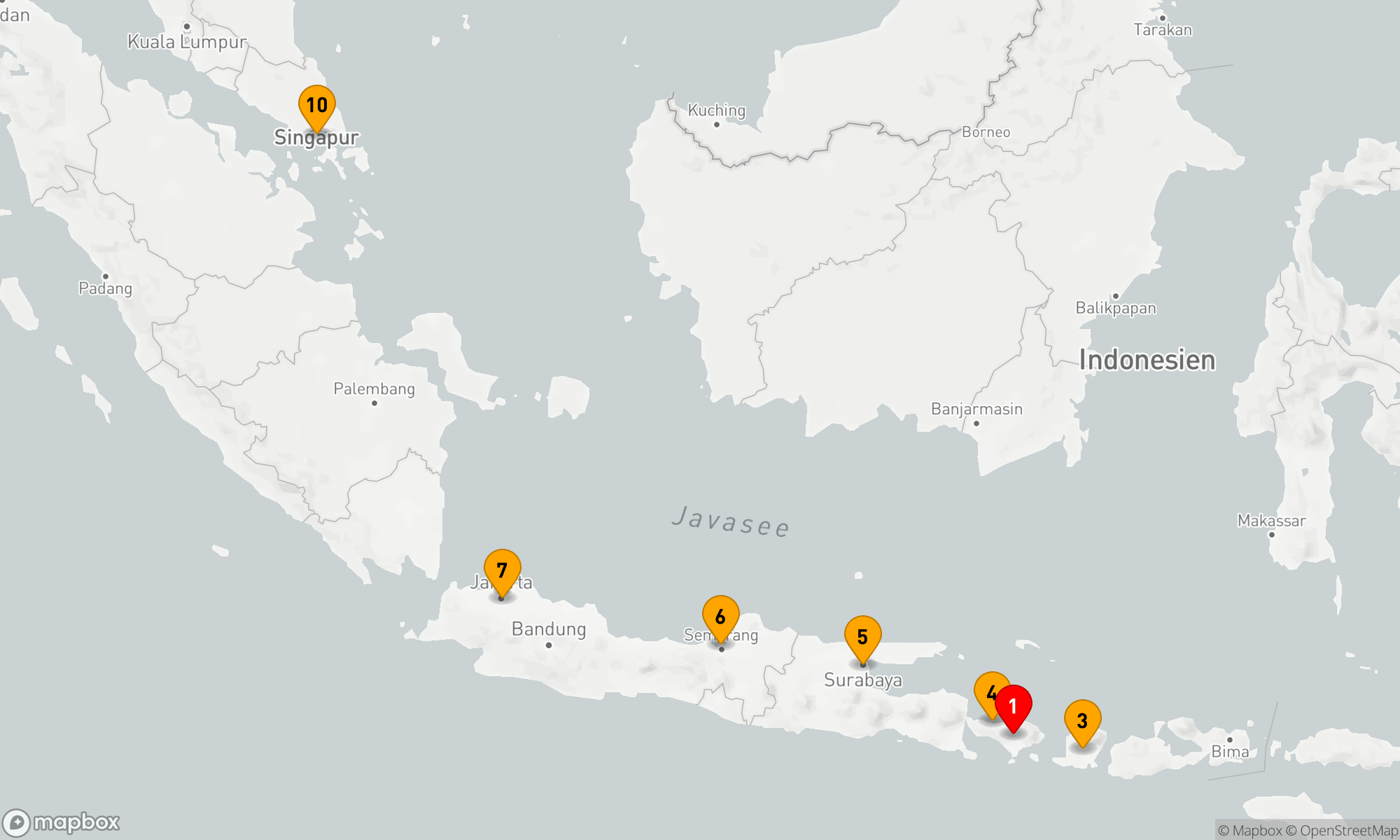 Route 10 Nächte - AMAZING ARCHIPELAGOS