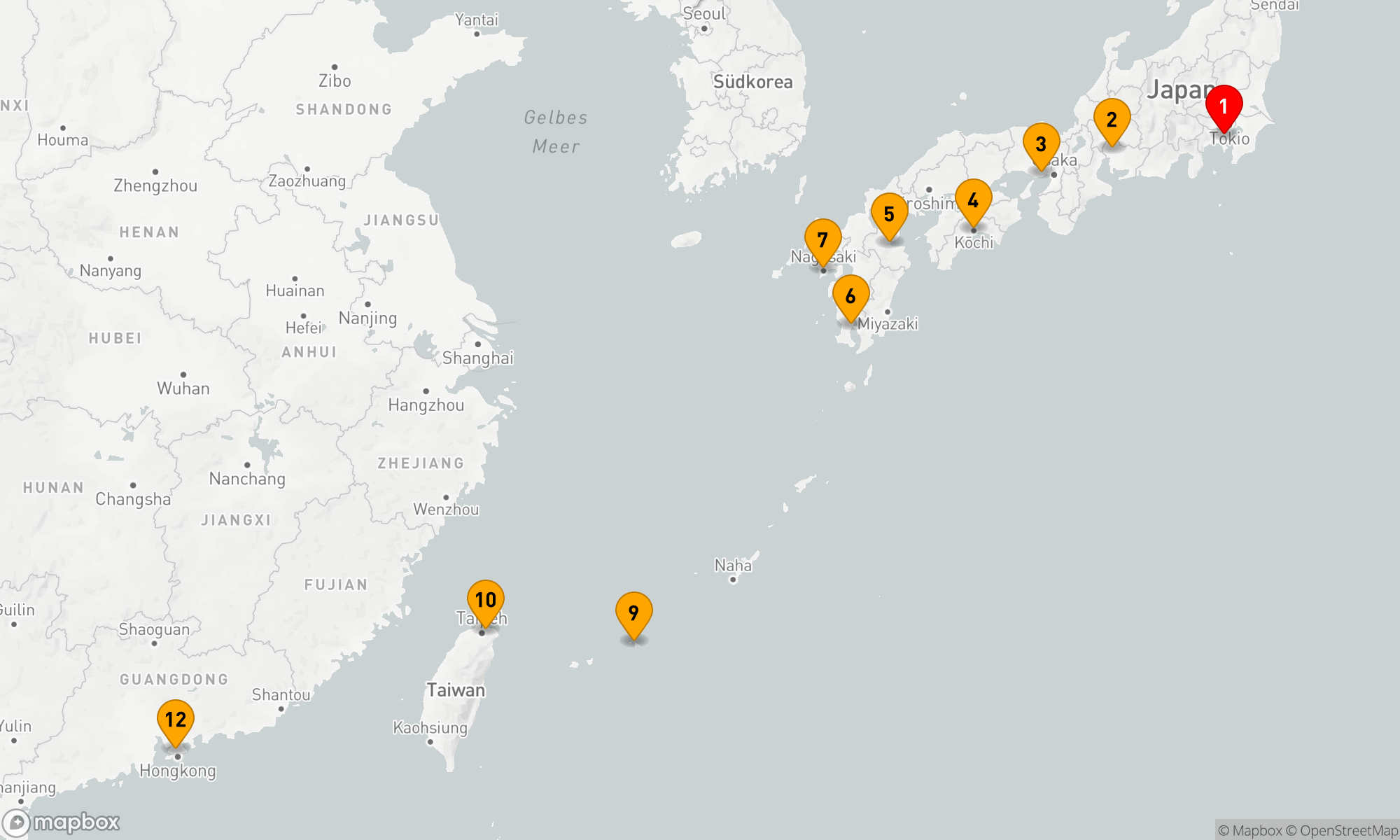 Route 11 Nächte - GRACE & GRANDEUR