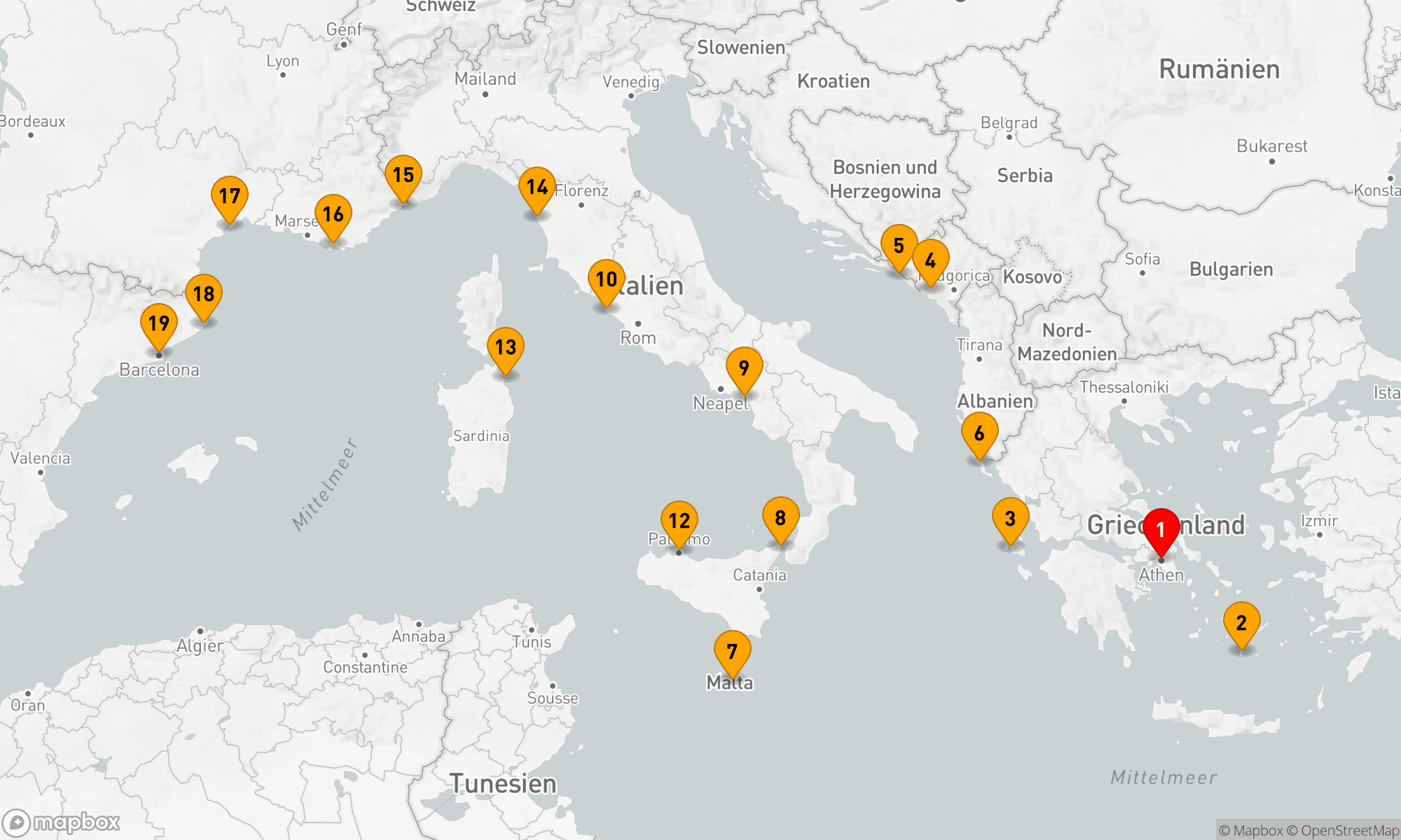 Route 18 Nächte - SAILING INTO SPRING