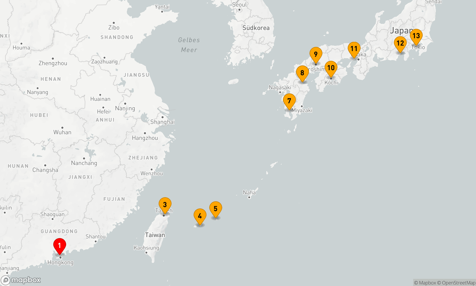 Route 12 Nächte - KIMONO JOURNEY