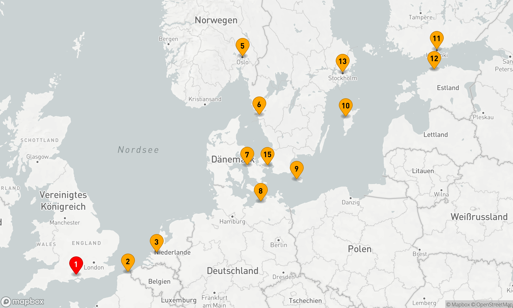 Route 14 Nächte - OLD WORLD TALES & TRAILS