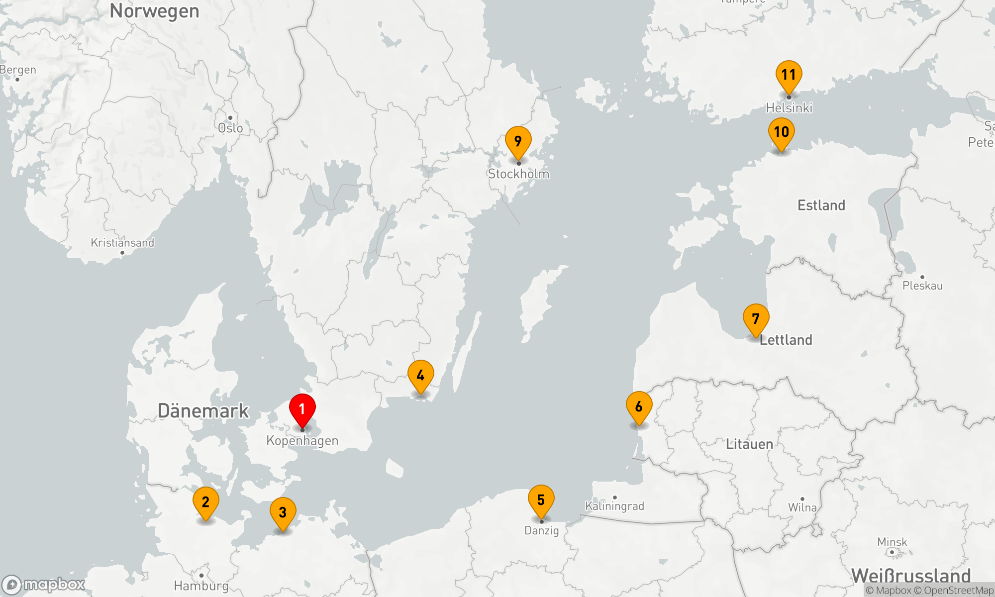 Route 10 Nächte - ODIN'S ODYSSEY