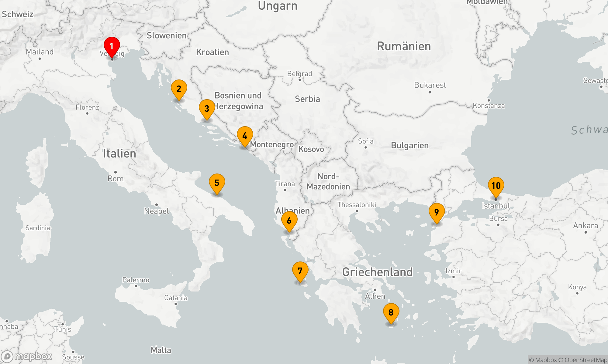 Route 9 Nächte - RETURN TO CONSTANTINOPLE