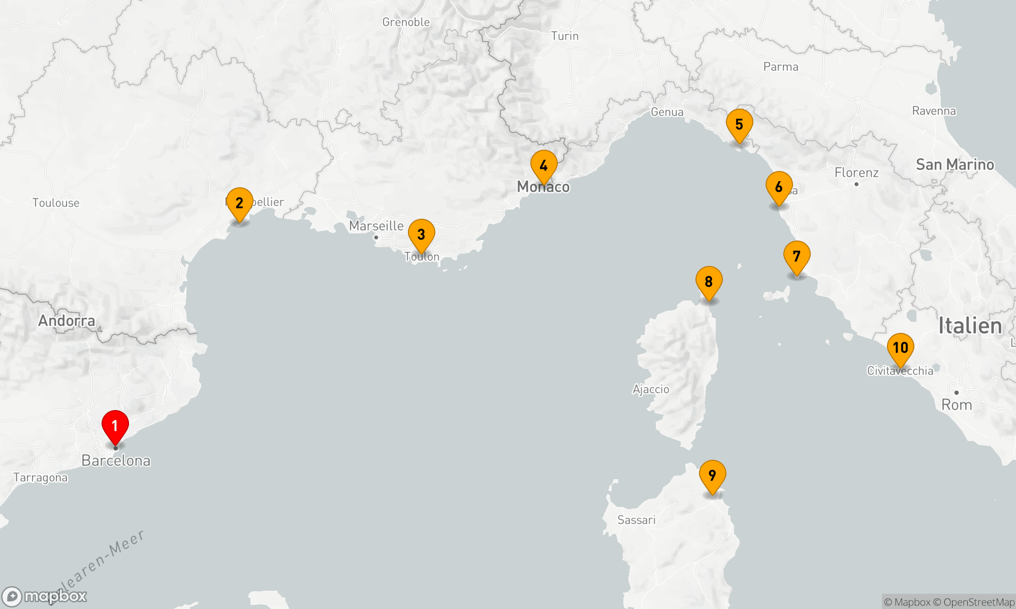 Route 9 Nächte - EPICUREAN ODYSSEY