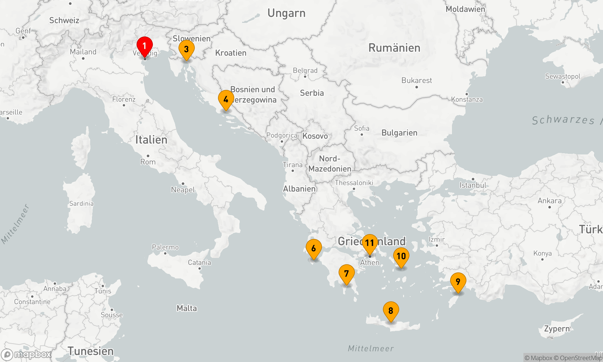 Route 10 Nächte - AUTUMN ADVENTURE