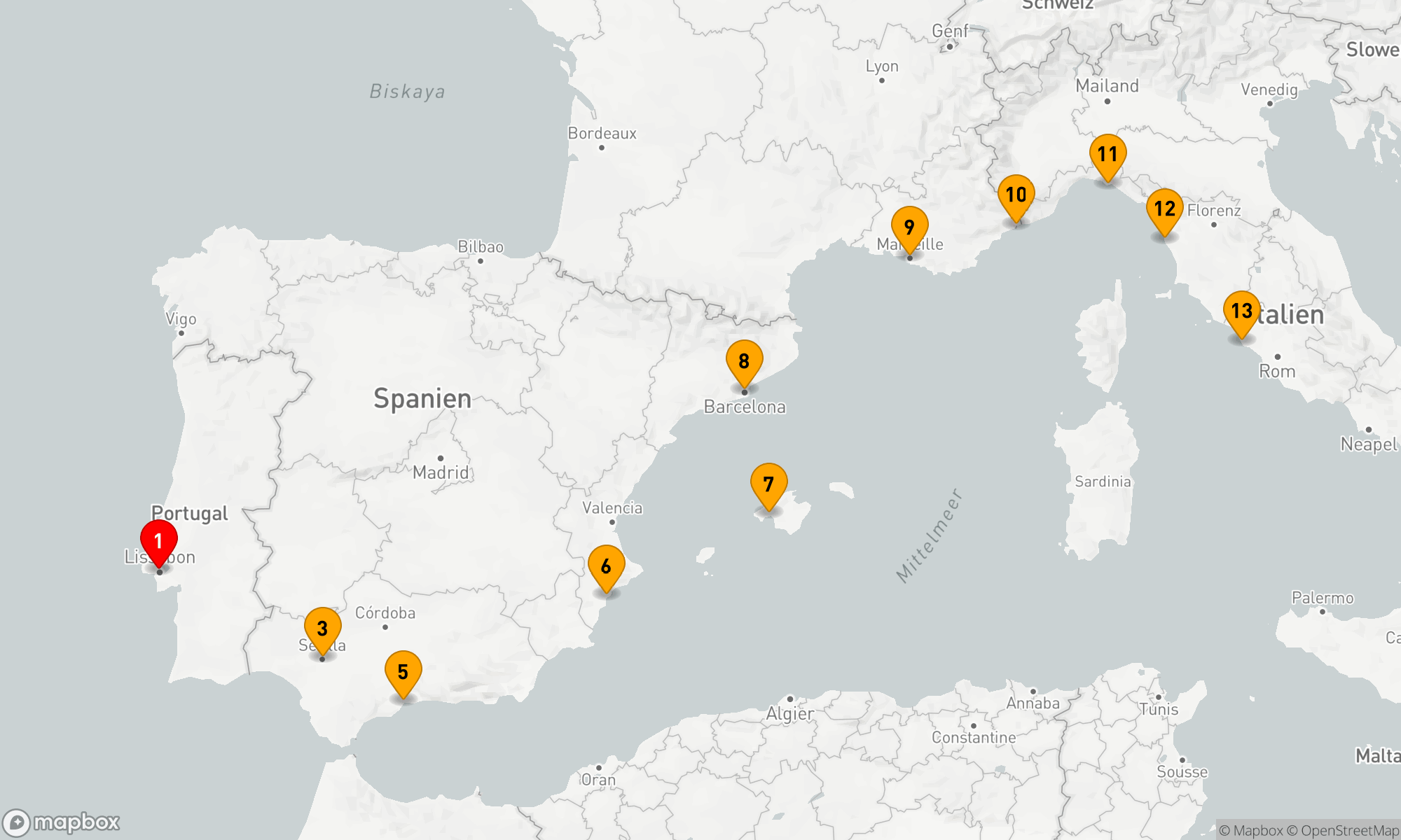 Route 12 Nächte - ICONIC CATHEDRALS & CASTLES