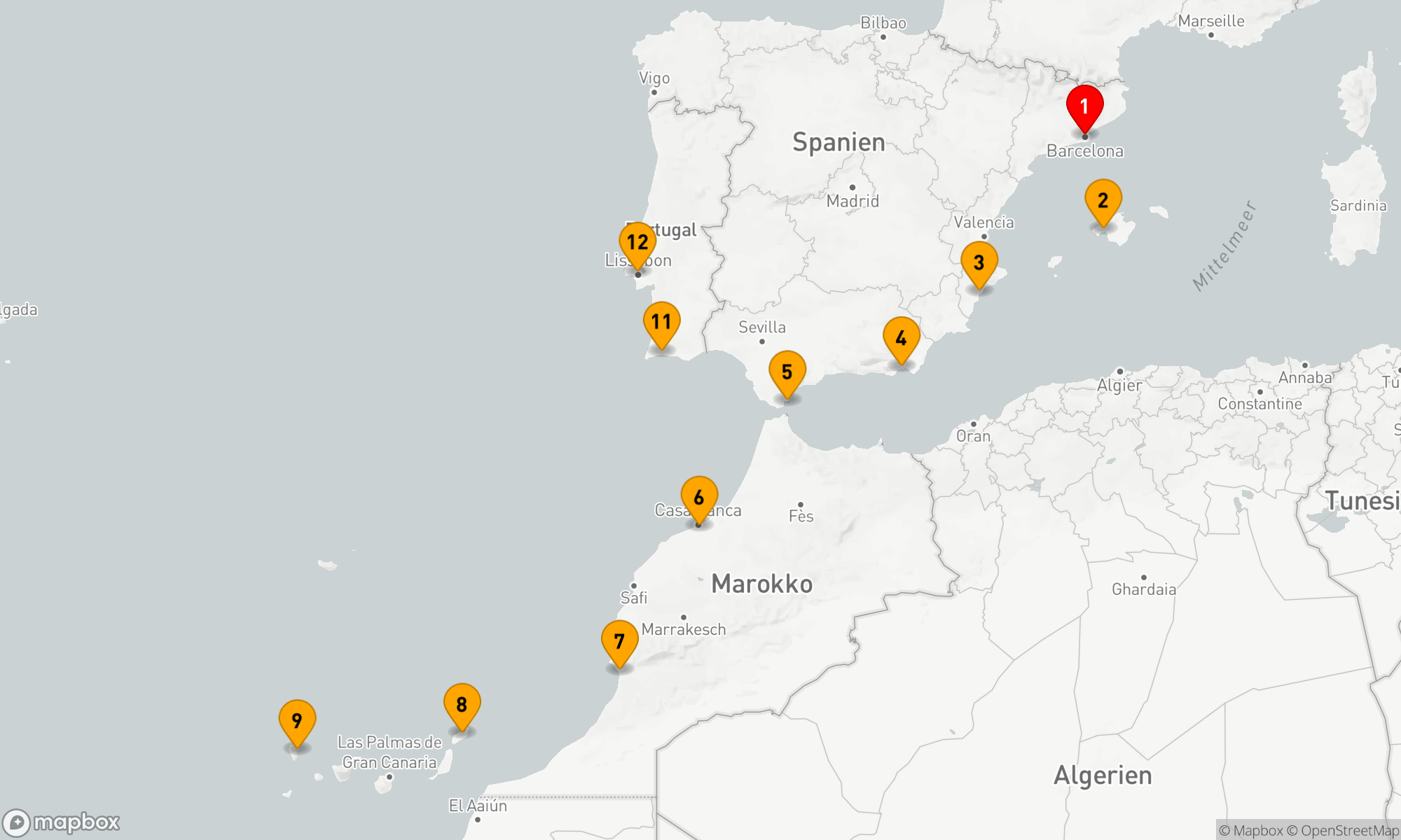 Route 11 Nächte - MOROCCAN INTERLUDE