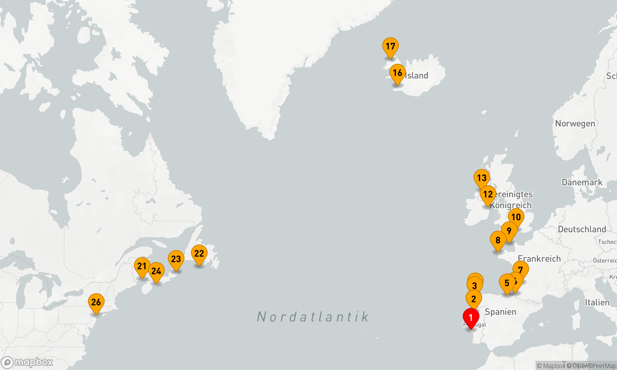 Route 25 Nächte - BIG APPLE BOUND