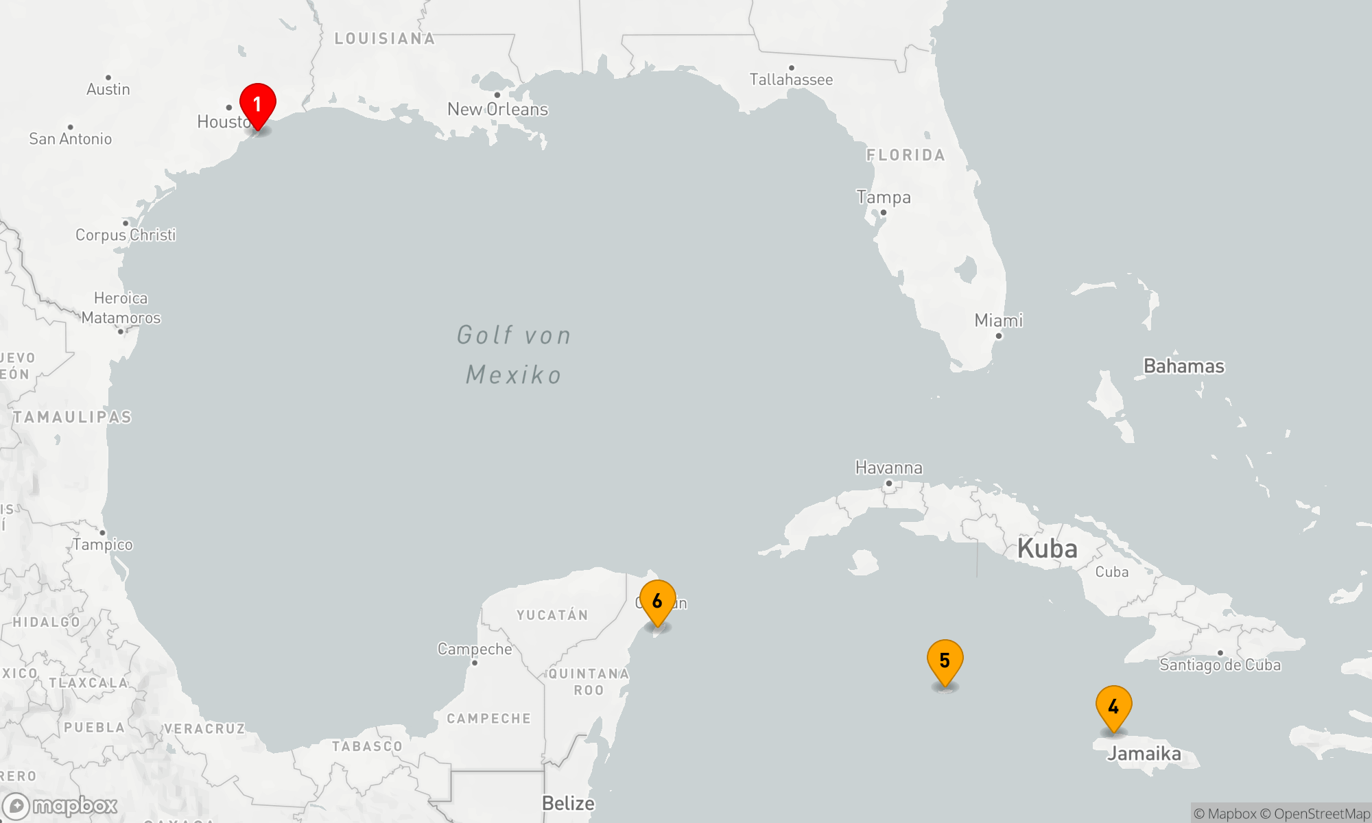 Route 7 Nächte - WESTLICHE KARIBIK