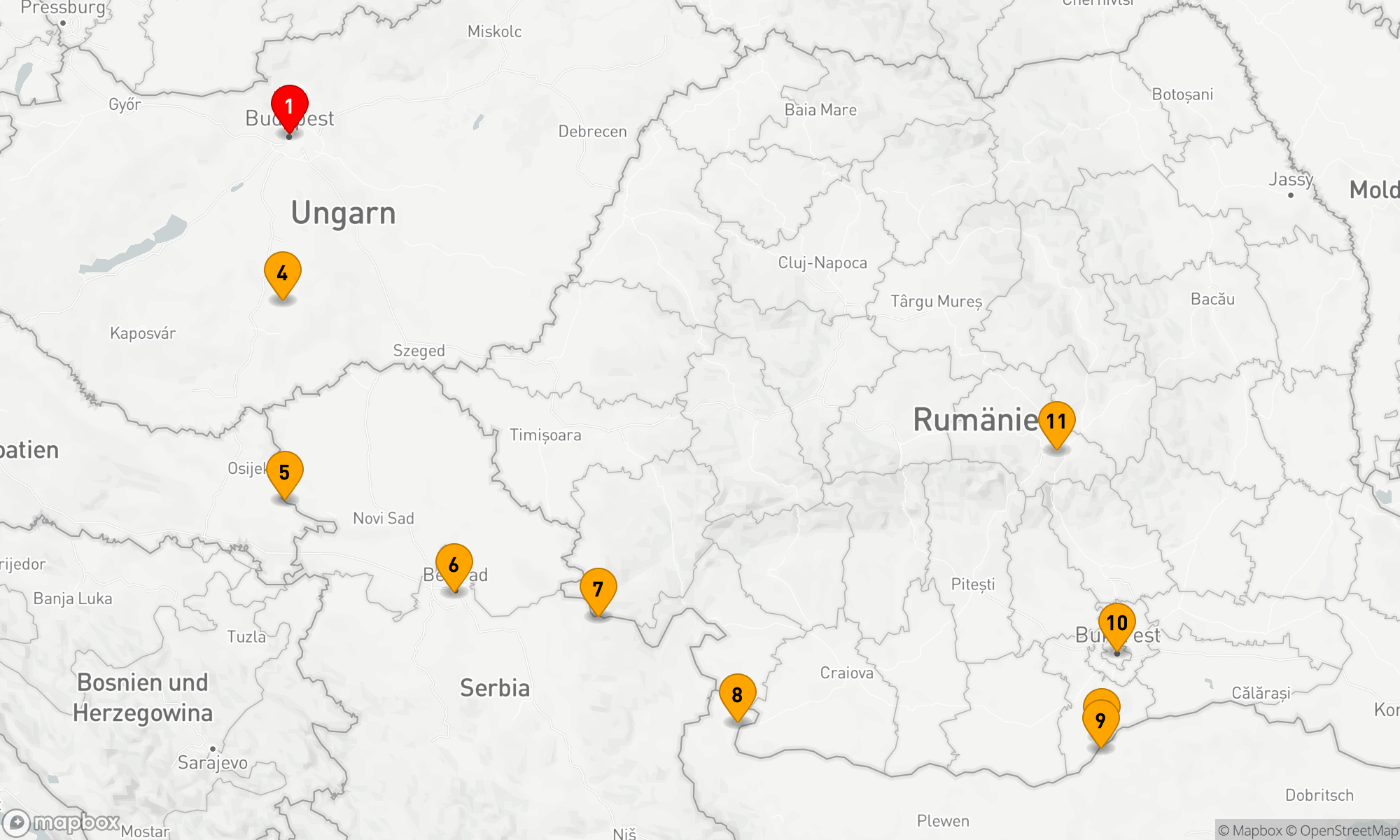 Route 14 Nächte - Budapest Escape & Verzauberung Osteuropas & Siebenbürgen