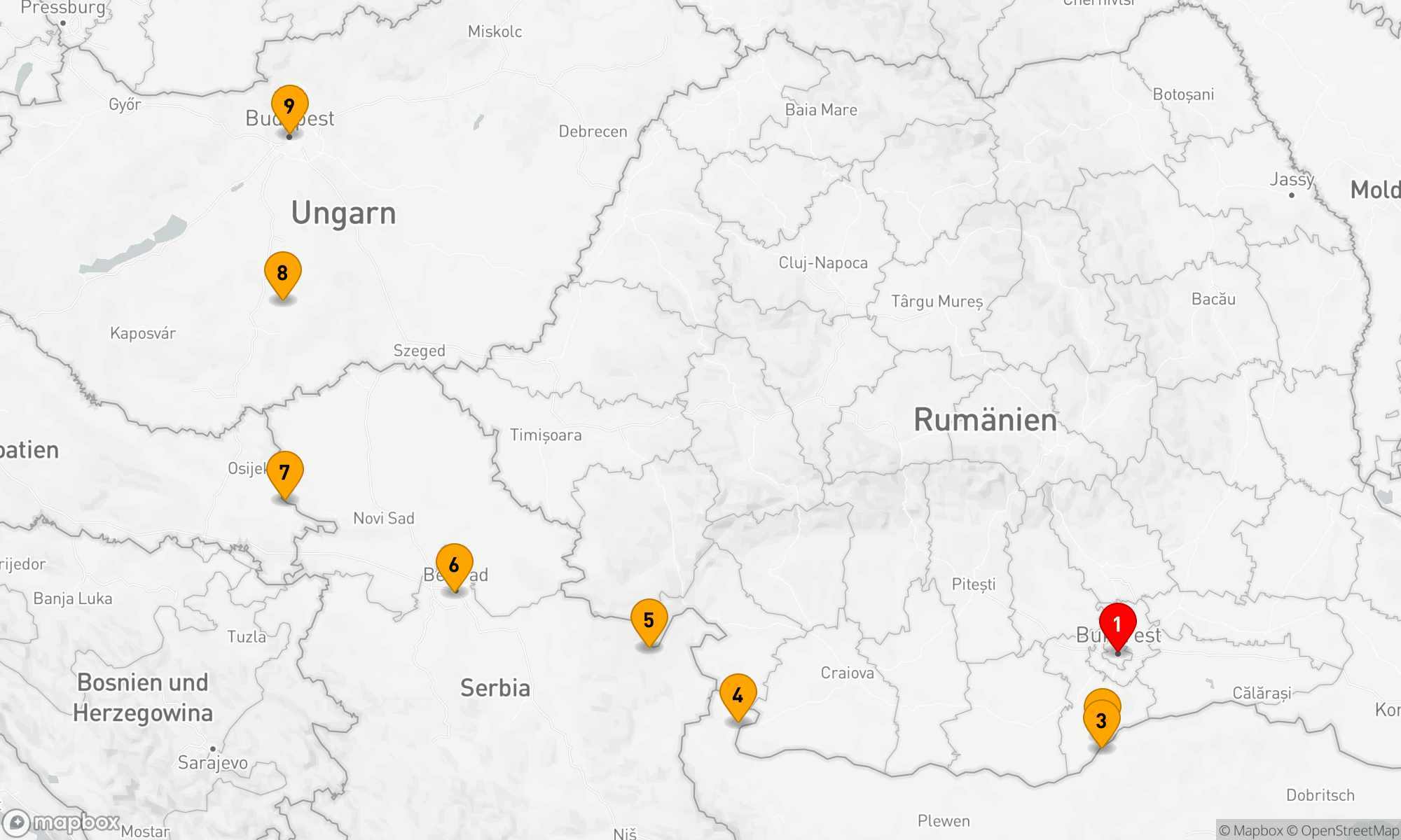 Route 8 Nächte - Verzauberung Osteuropas