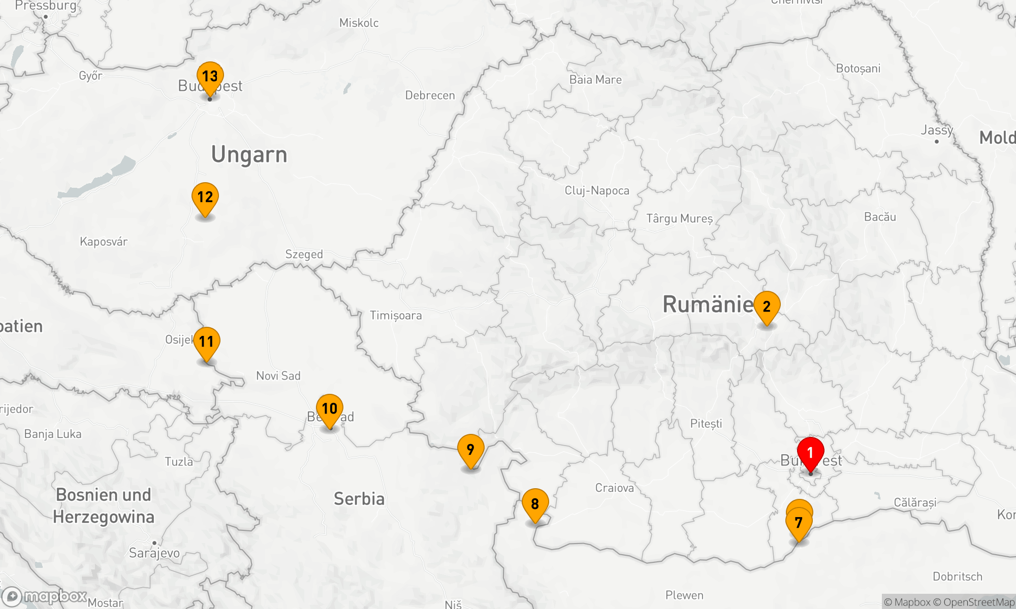 Route 12 Nächte - Transsilvanien & Zauber Osteuropas