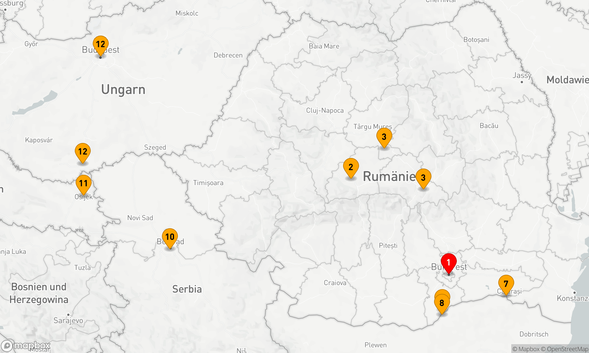 Route 14 Nächte - Osteuropa & Balkan mit Transsilvanien & Budapest vorgestellt