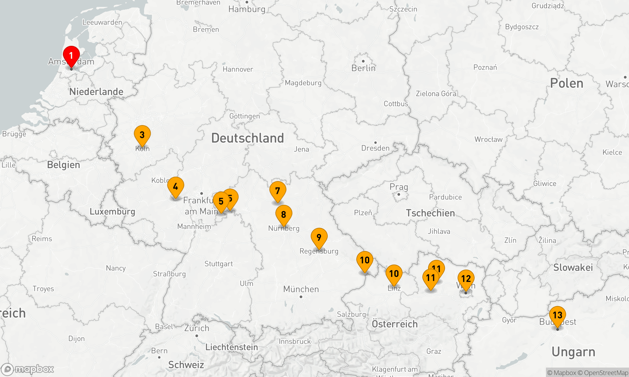 Route 14 Nächte - Weihnachten & Neujahr
