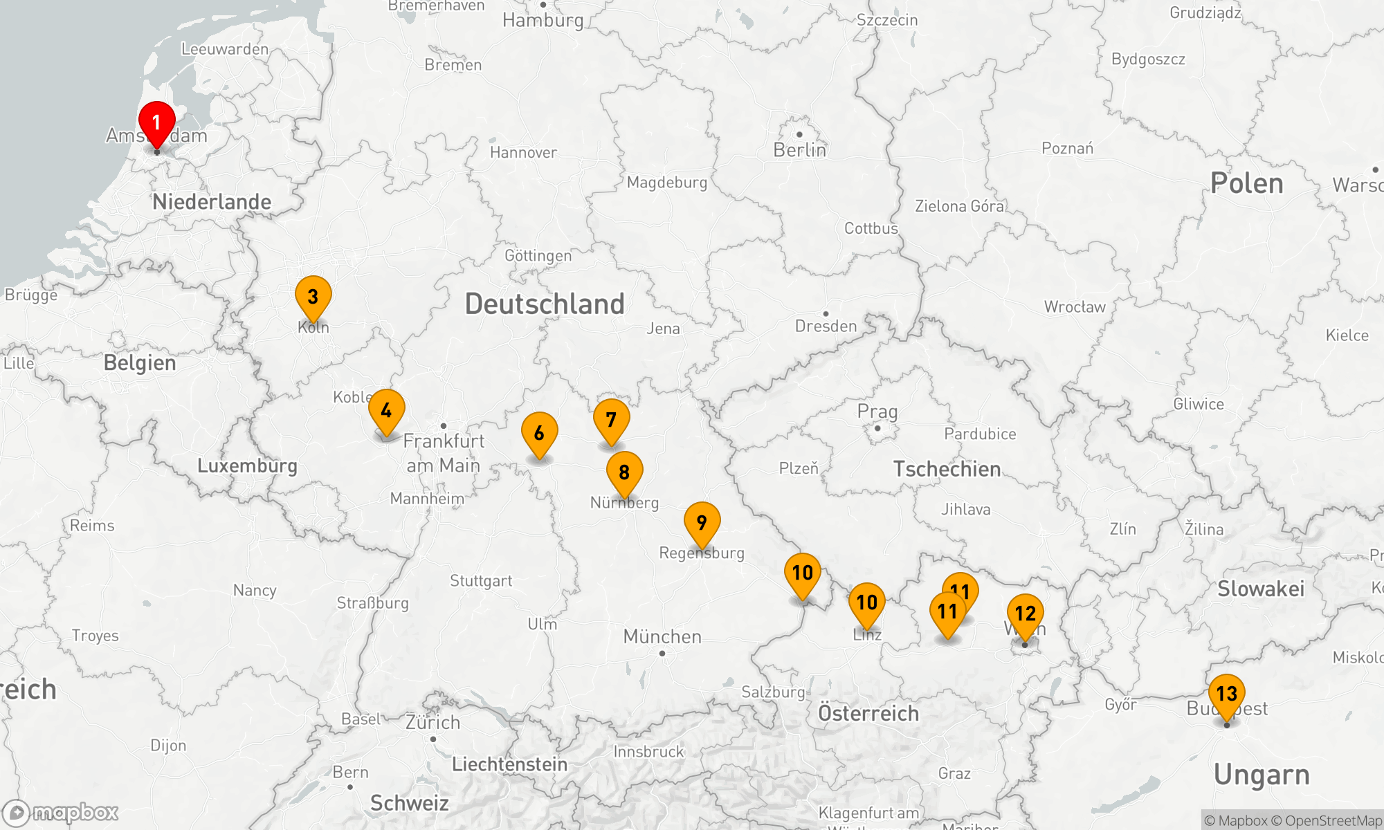 Route 14 Nächte - Weihnachten & Neujahr