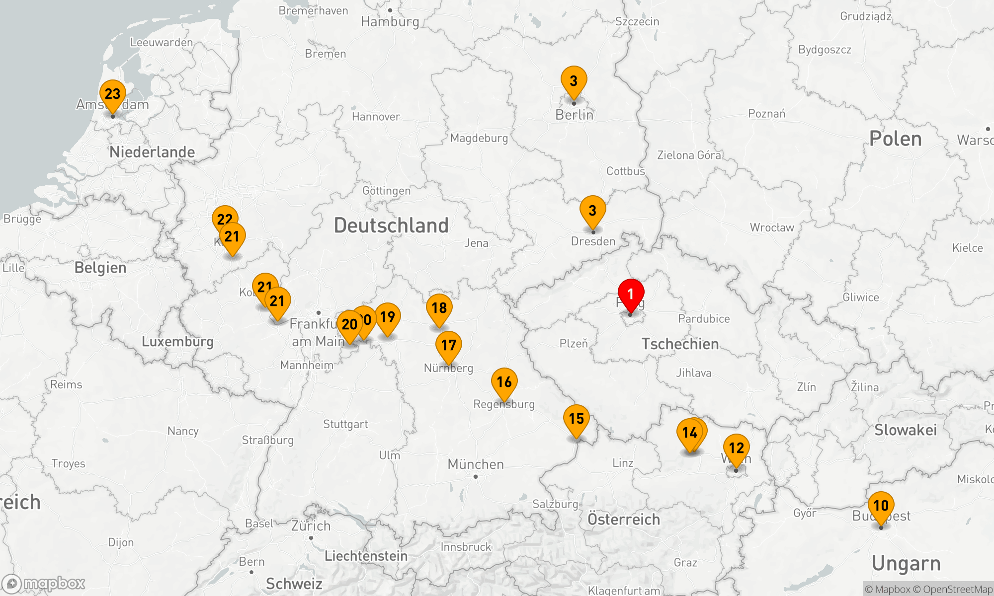 Route 23 Nächte - Juwelen Europas mit Eastern Europe Explorer