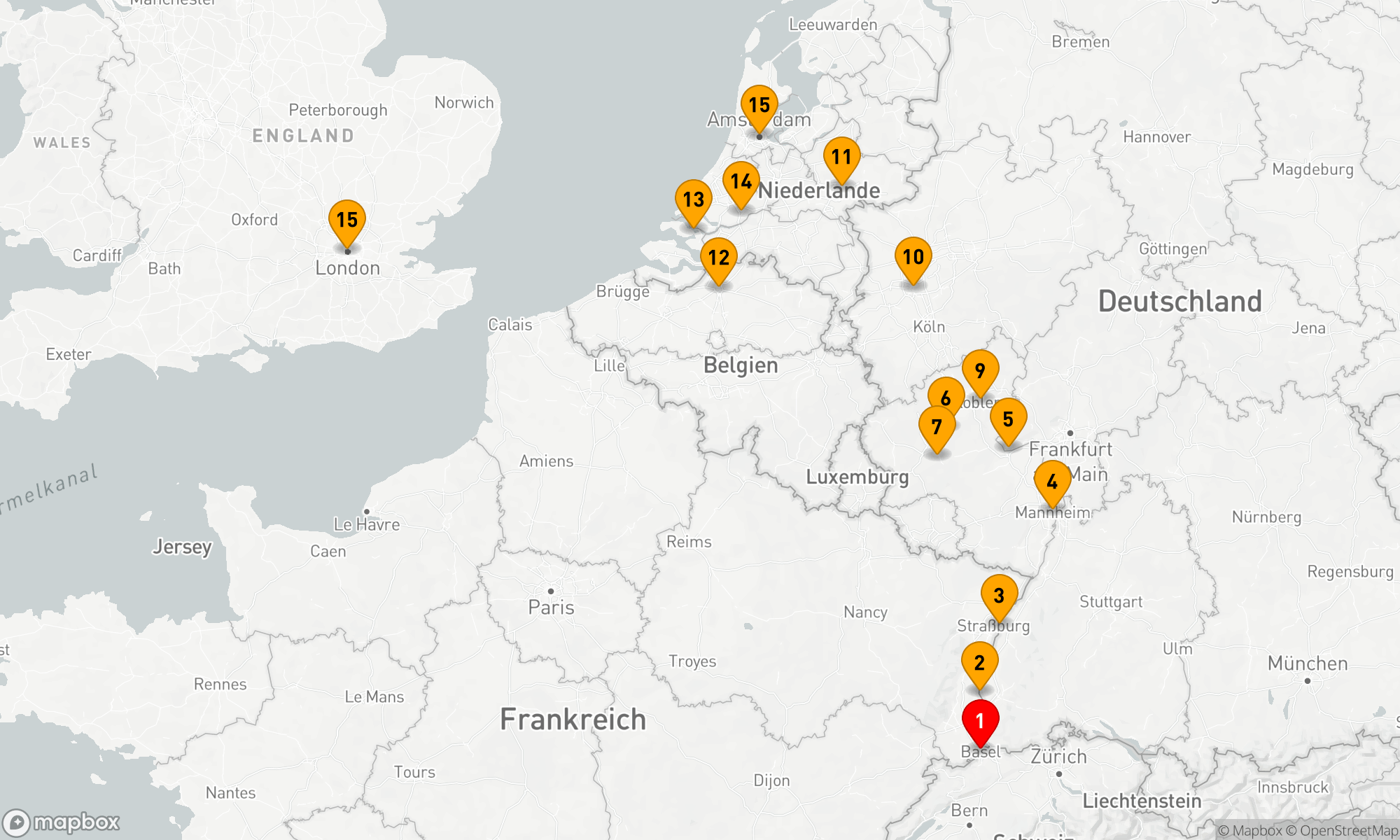 Route 17 Nächte - Romantischer Rhein & Mosel mit London