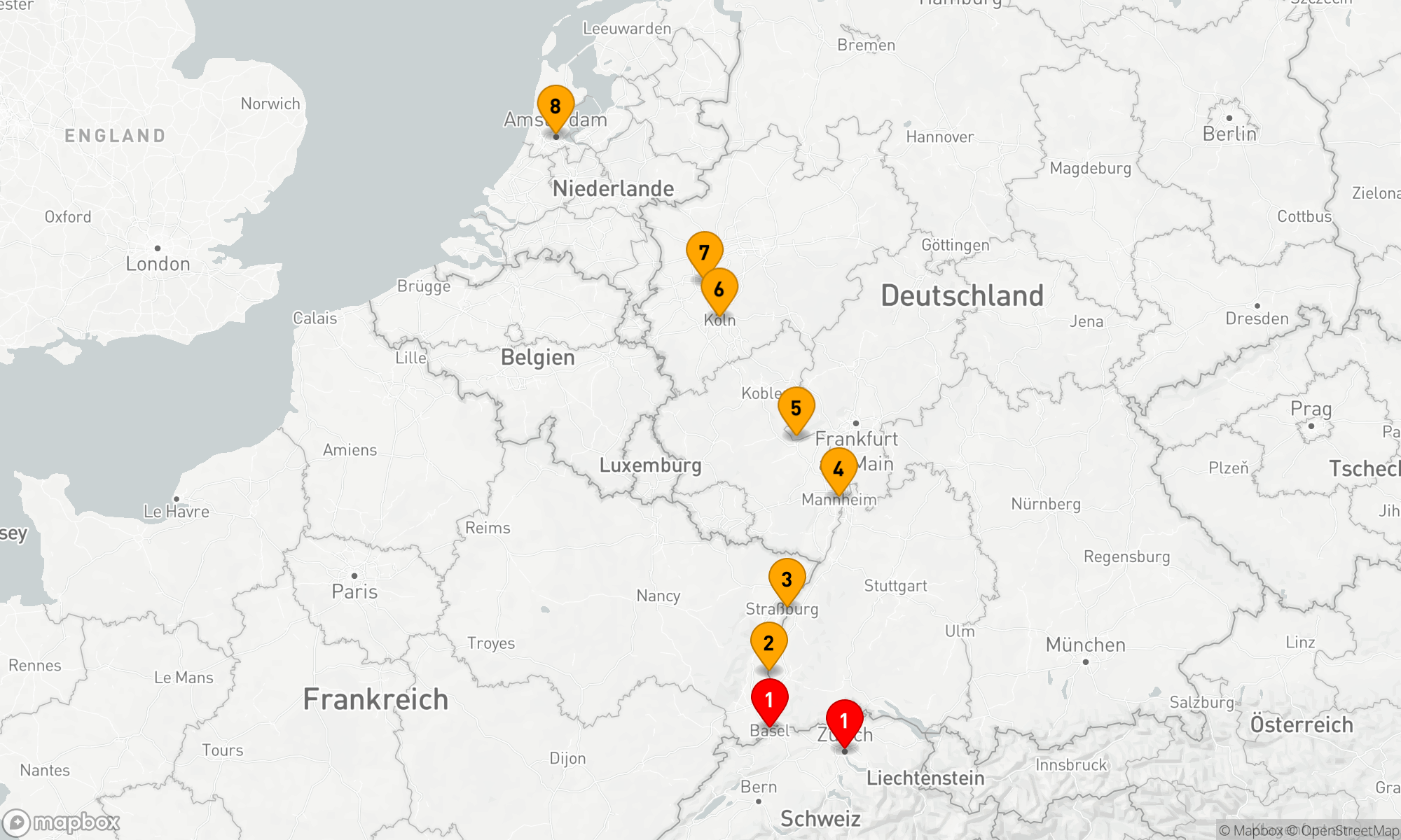 Route 7 Nächte - Rheinische Weihnachtsmärkte