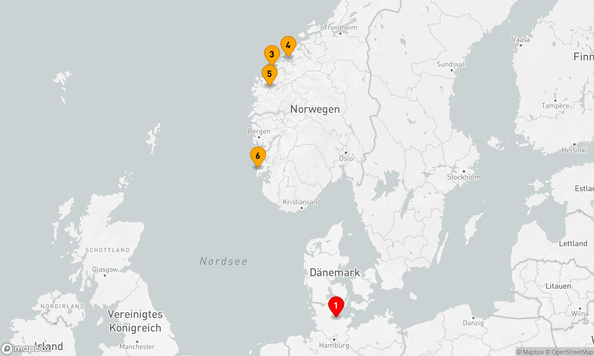 Route 7 Nächte - Norwegen mit Alesund