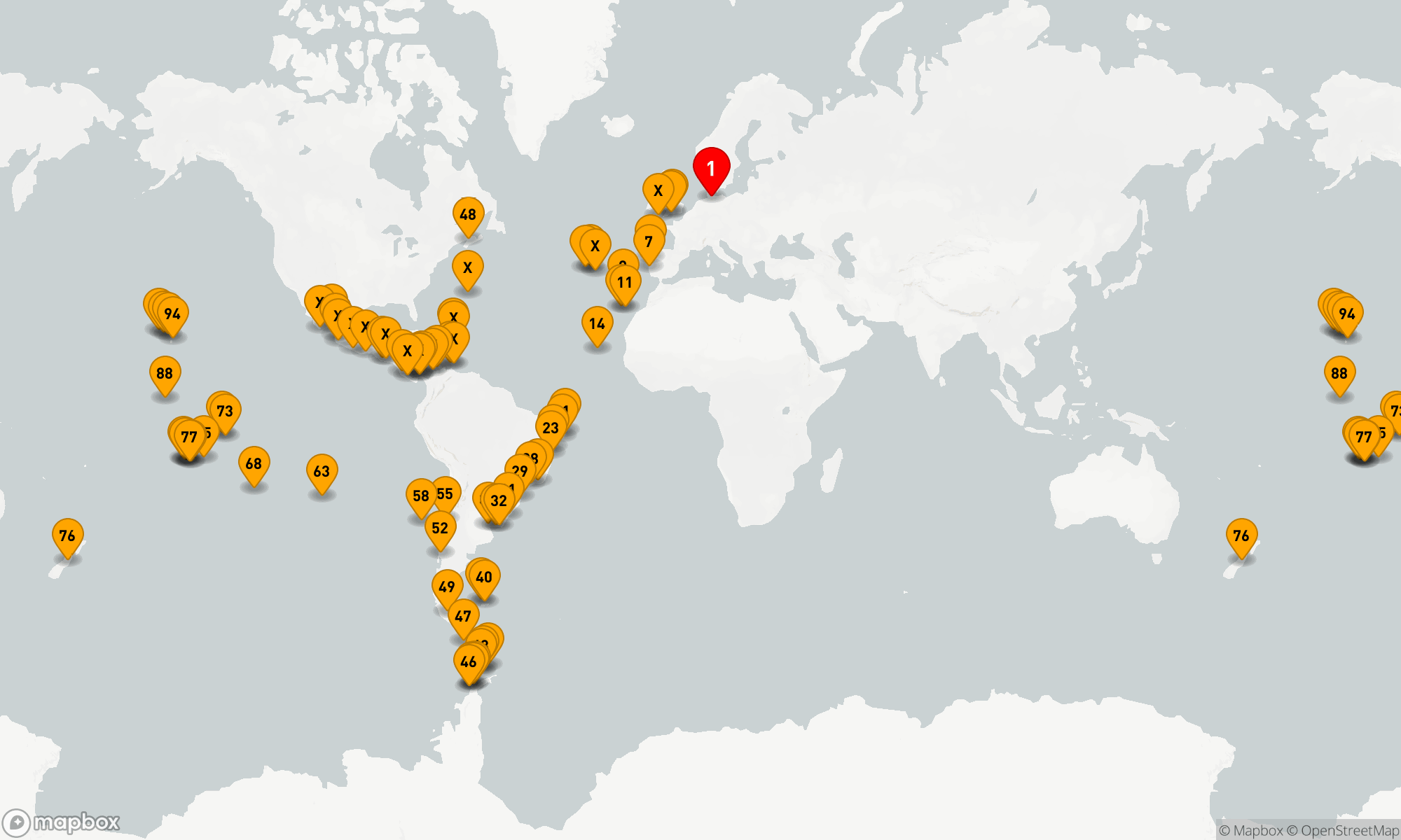 Route 145 Nächte - Weltwunder der Meere: Von Europa zu Südamerikas Küsten und zurück