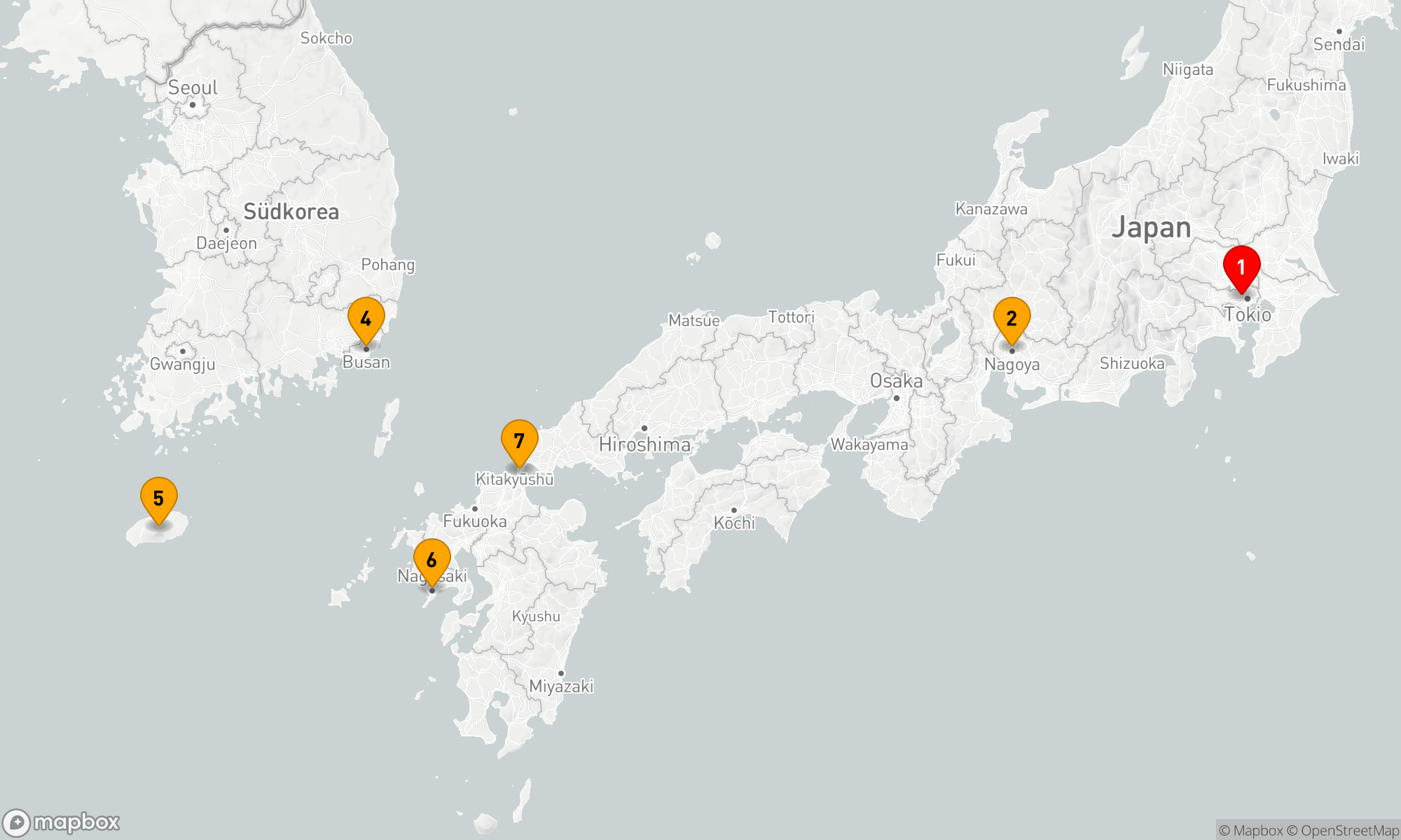 Route 8 Nächte - Entdeckung der japanischen Seele