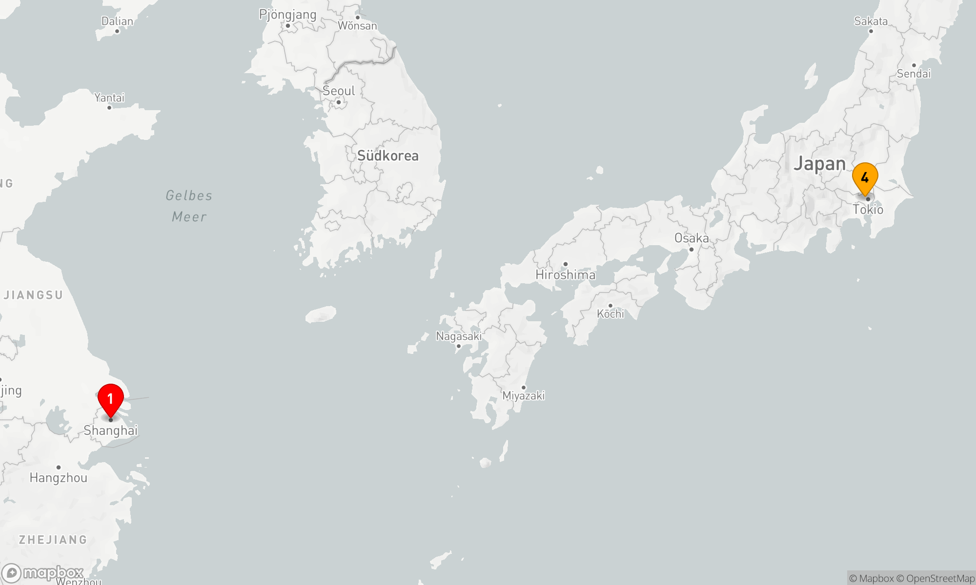 Route 3 Nächte - Fernöstliche Entdeckungsreise