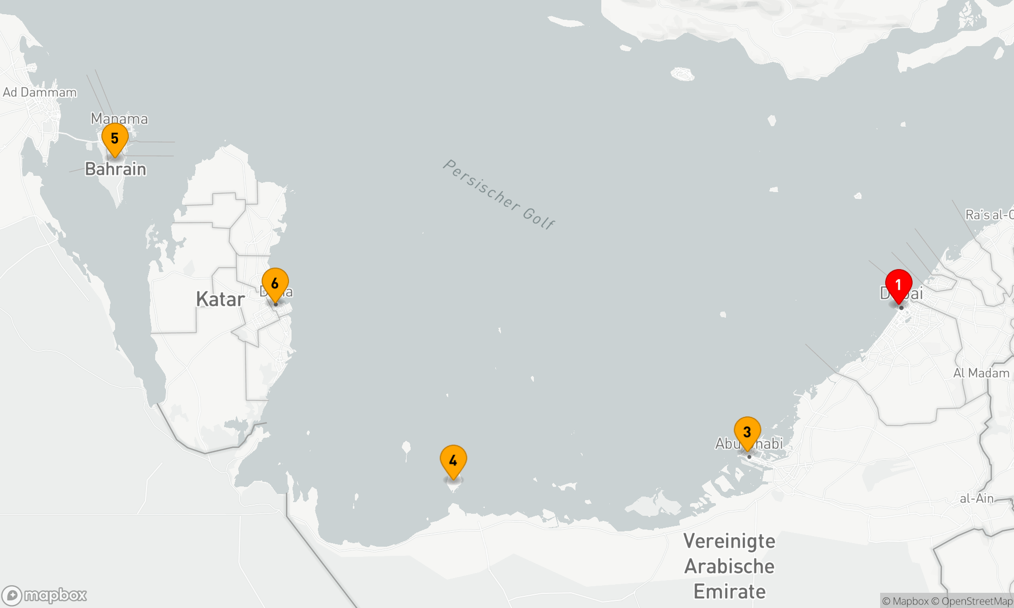 Route 7 Nächte - Arabische Entdeckungsreise