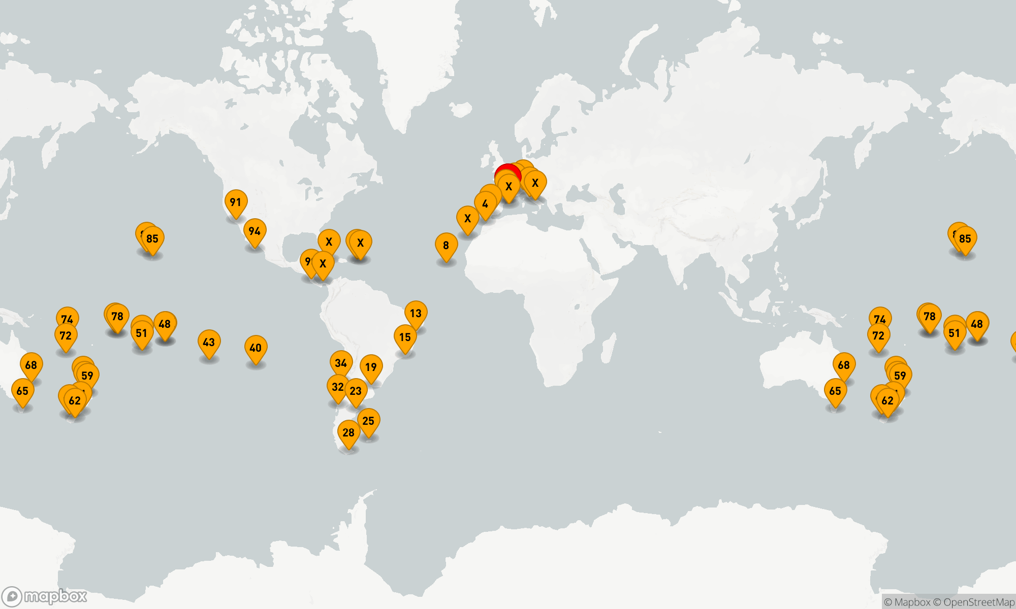 Route 121 Nächte - Weltwunder der Meere: Eine Entdeckungsreise um die Welt