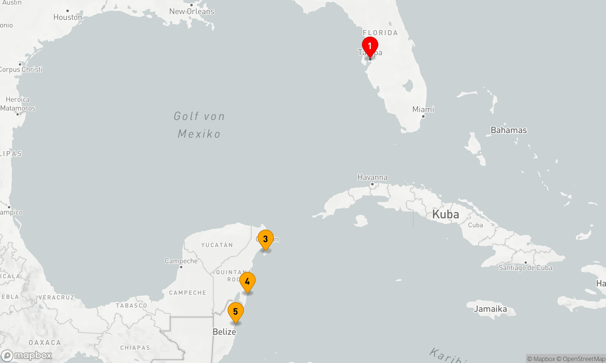 Route 7 Nächte - KREUZFAHRT IN DER WESTLICHEN KARIBIK