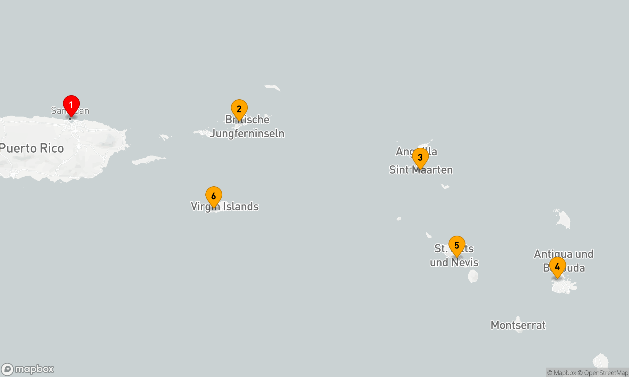 Route 7 Nächte - URLAUB IN DER SÜDLICHEN KARIBIK