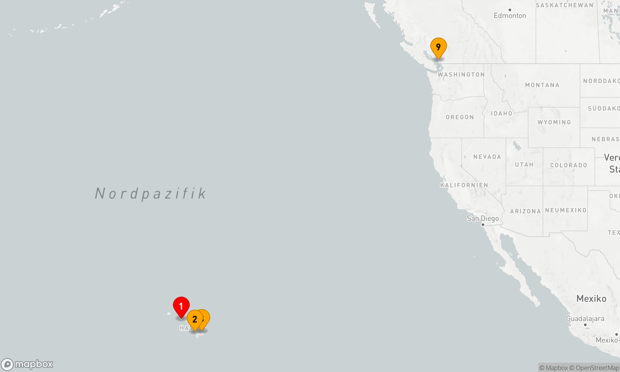 Route 8 Nächte - HAWAII-KREUZFAHRT